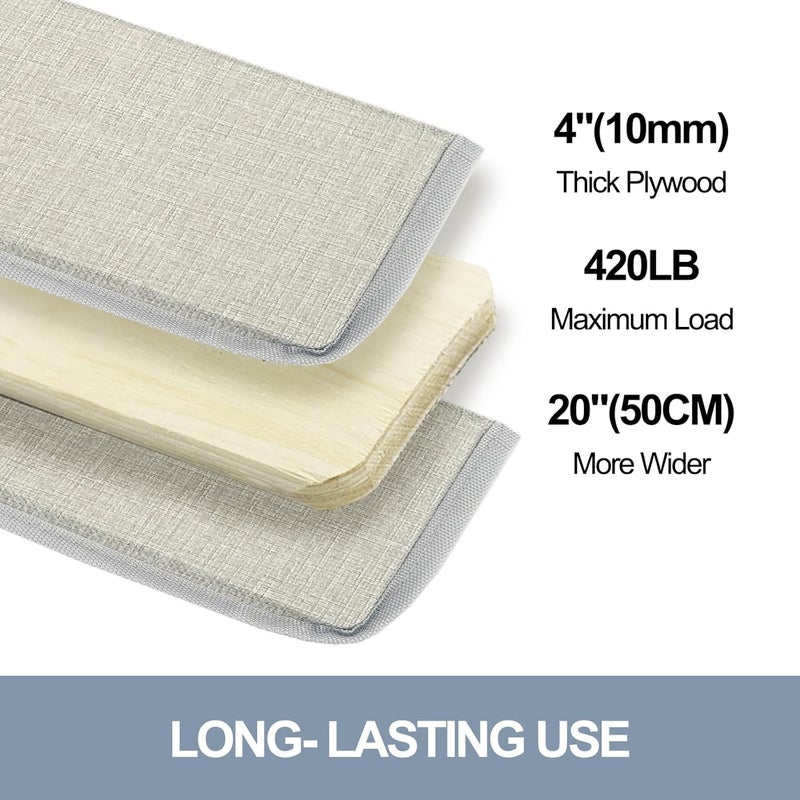 VERONLY Heavy Duty Couch Cushion Support Board to Fix Sagging Sofas, 20 x 67 Sofa, Thick Plywood Boards Add Strong Seat Supports, Replacement Stuffing Under Couches, Extend Life - Image 3